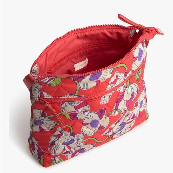 Vera Bradley Original Zip Hipster in Swirling Poppies Featherweight - Picture 3 of 3